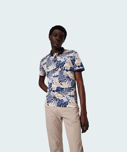 Polo's korte mouw blauw Pierre Cardin