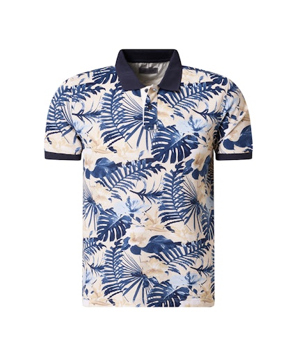 Polo's korte mouw blauw Pierre Cardin