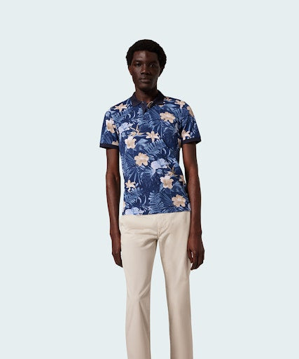 Polo's korte mouw navy Pierre Cardin