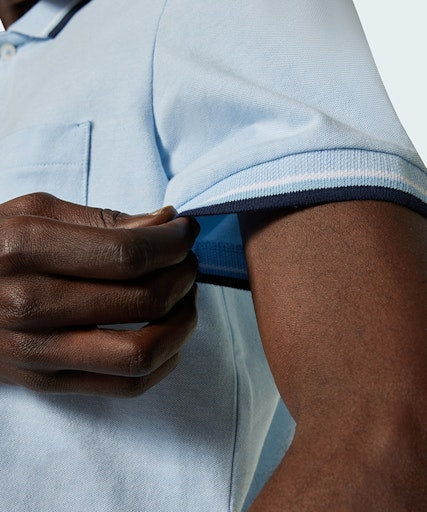 Polo's korte mouw blauw Pierre Cardin