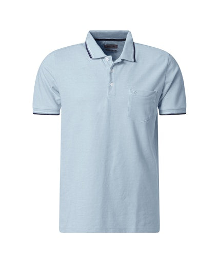 Polo's korte mouw blauw Pierre Cardin