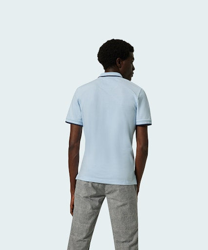 Polo's korte mouw blauw Pierre Cardin