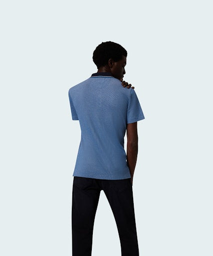 Polo's korte mouw blauw Pierre Cardin