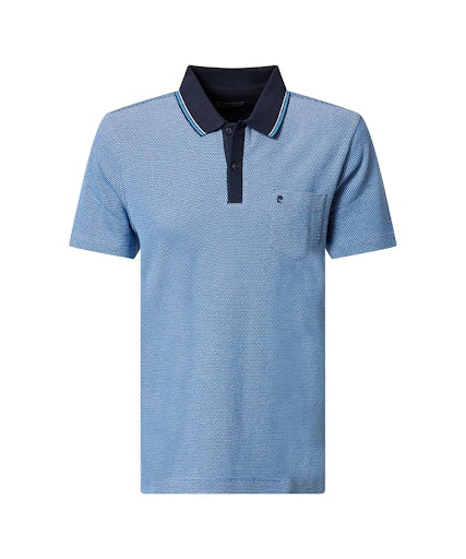 Polo's korte mouw blauw Pierre Cardin