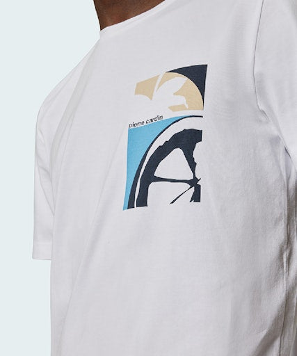 T-shirts korte mouw wit Pierre Cardin