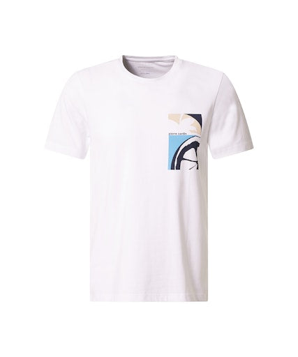 T-shirts korte mouw wit Pierre Cardin