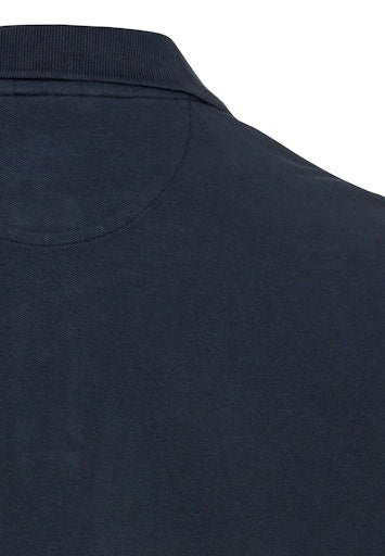 Polo's korte mouw navy Camel active