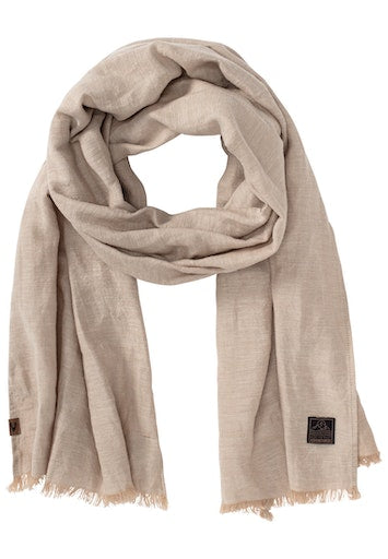Sjaals bruin Camel active