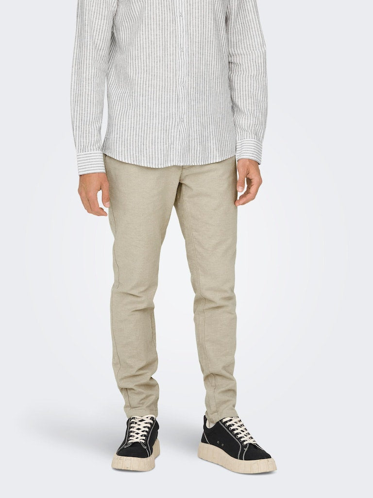 Broeken beige ONLY&SONS
