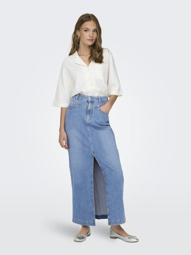 Rokken blauw ONLY