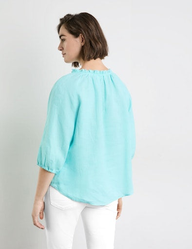 Blouses lange mouw blauw GERRY WEBER