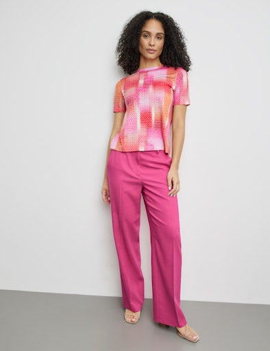 T-shirts korte mouw roze GERRY WEBER