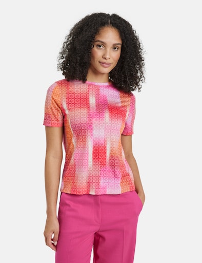 T-shirts korte mouw roze GERRY WEBER