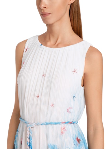 Jurken zonder mouw blauw Marc Cain