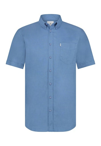 Hemden korte mouw blauw State of Art