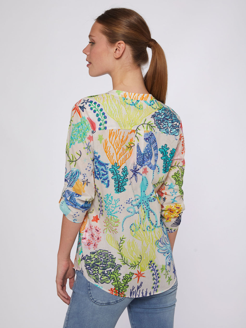 Blouses lange mouw multicolor Vilagallo