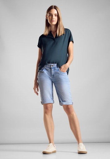 Shorten blauw Street One