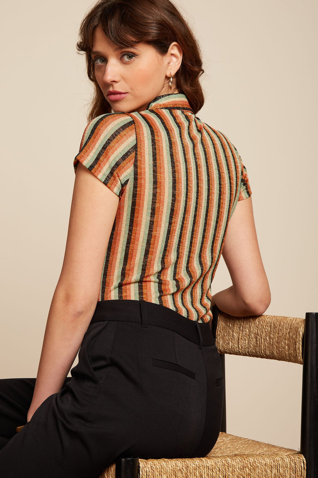Blouses korte mouw multicolor King Louie