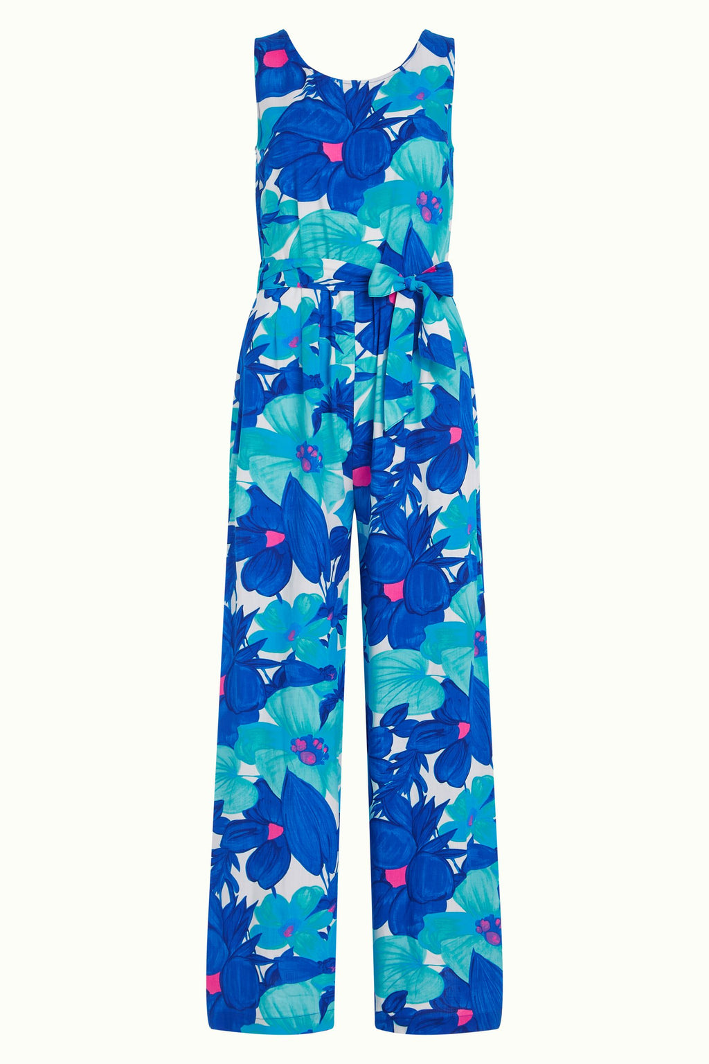 Jumpsuits zonder mouw blauw King Louie
