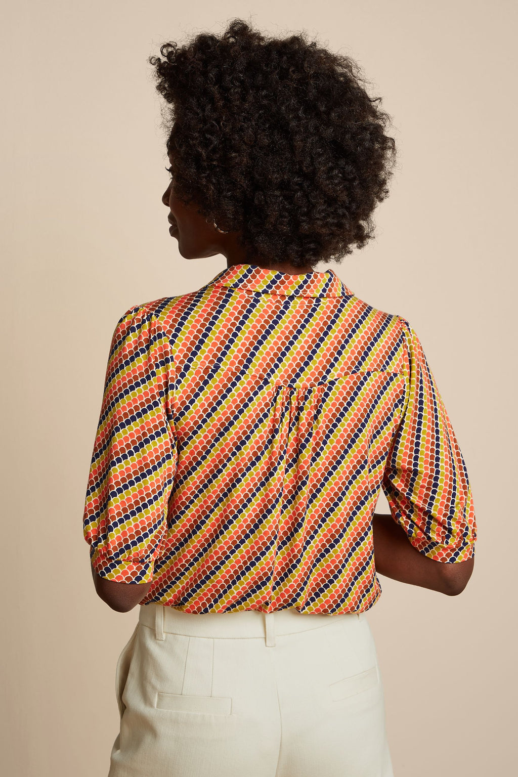Blouses korte mouw multicolor King Louie