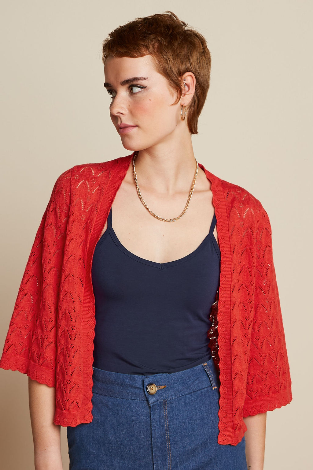 Cardigans rood King Louie