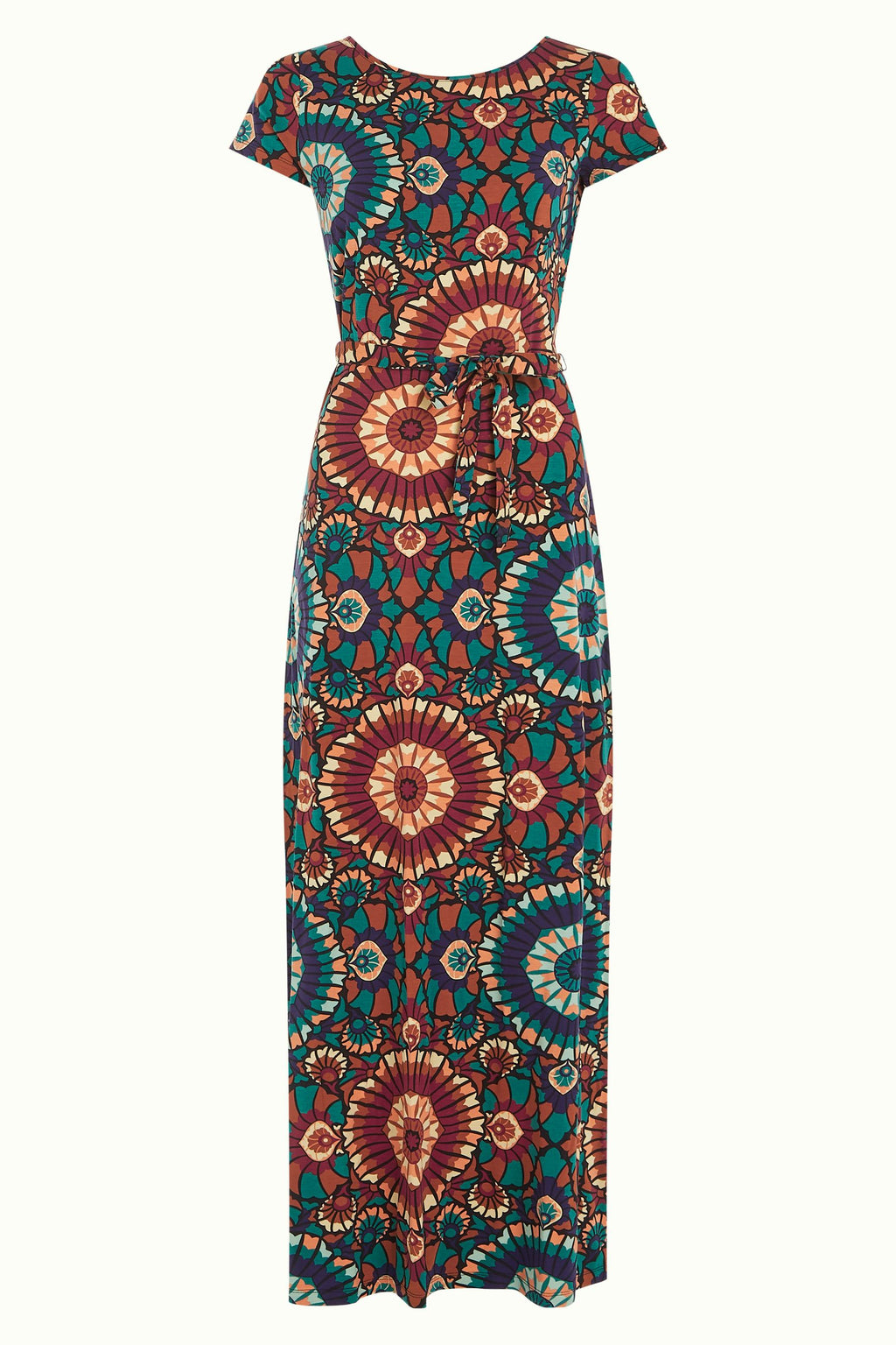 Jurken korte mouw multicolor King Louie