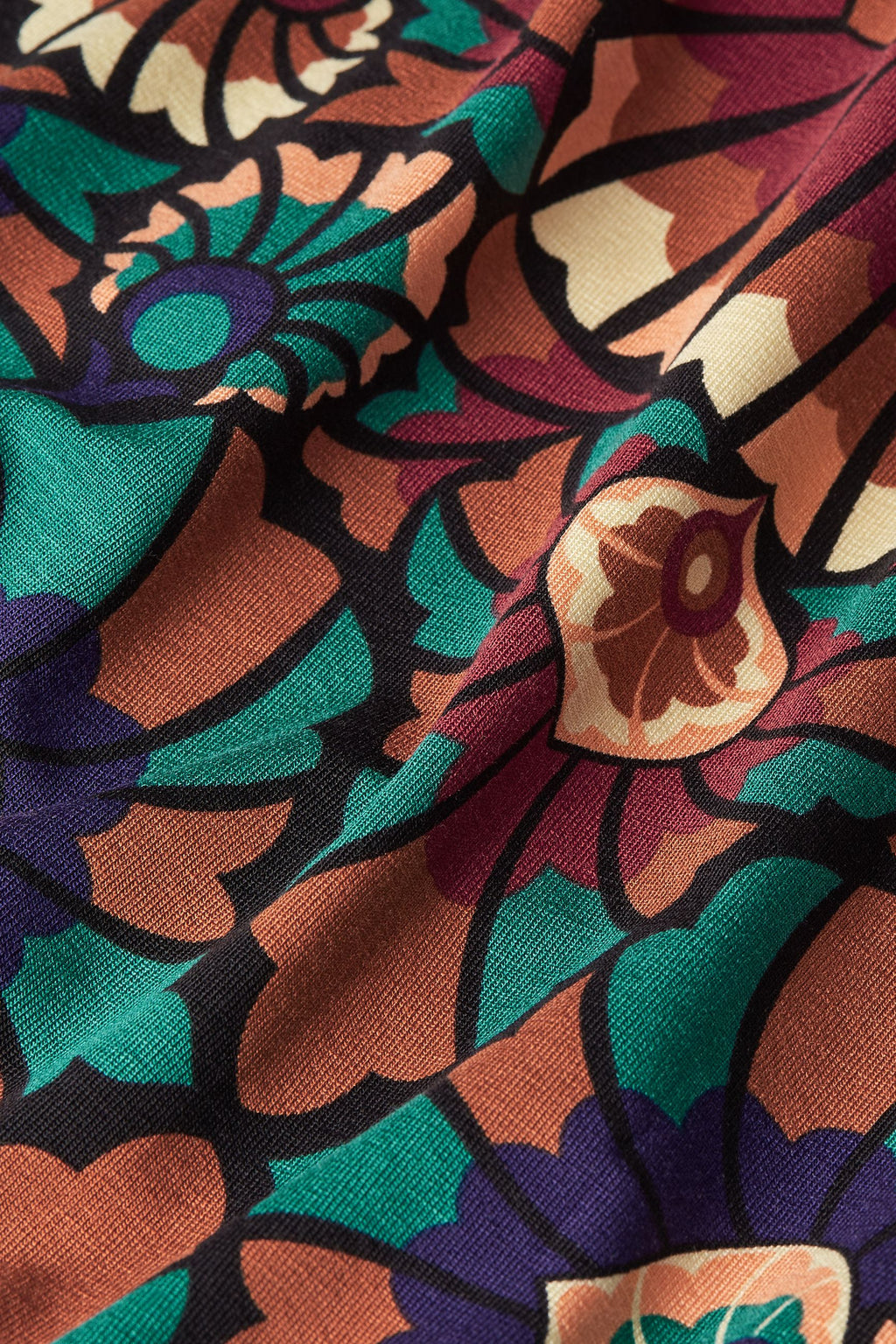 Jurken korte mouw multicolor King Louie