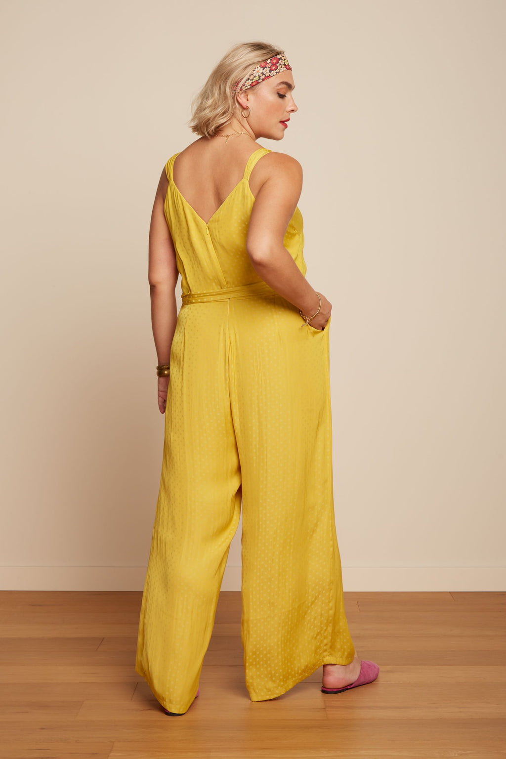 Jumpsuits zonder mouw geel King Louie