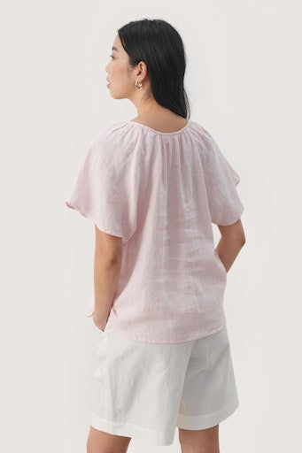 Blouses korte mouw roze Part Two