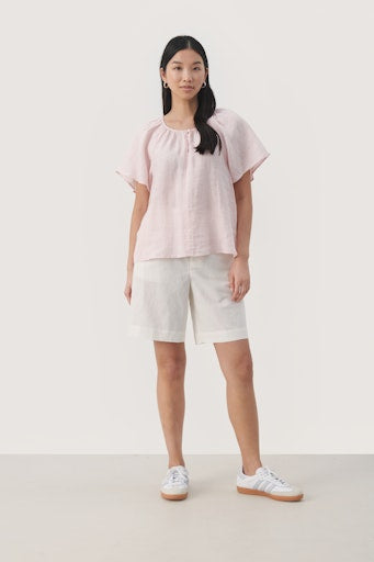 Blouses korte mouw roze Part Two