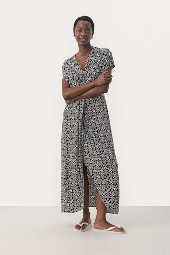 Jurken korte mouw zwart Part Two