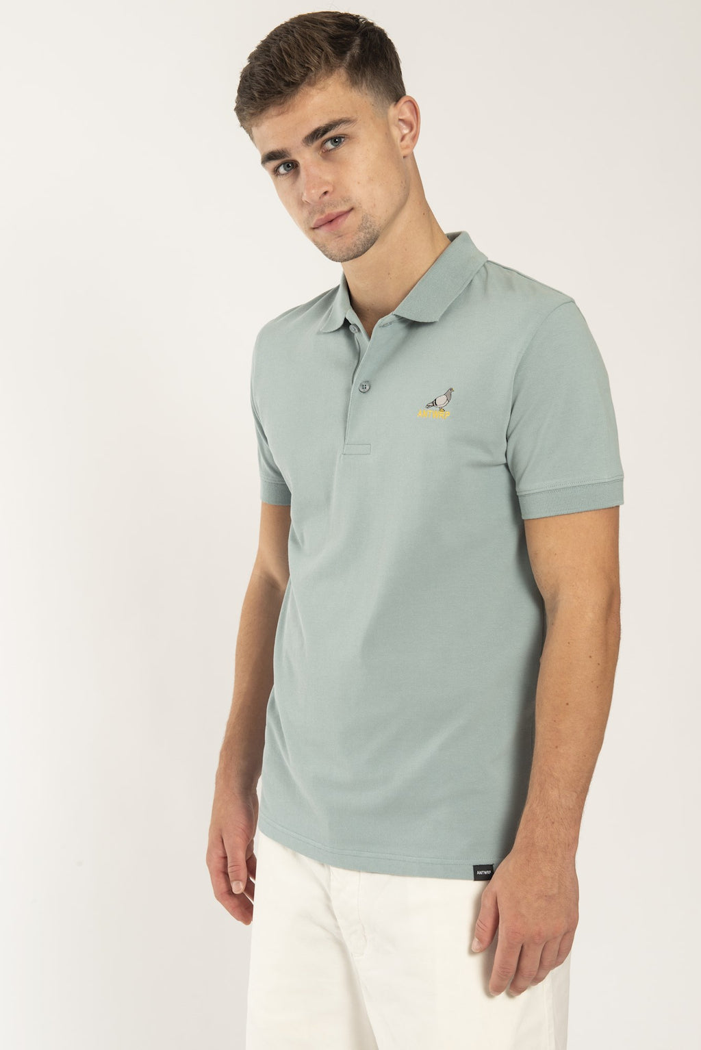 Polo's korte mouw blauw ANTWRP