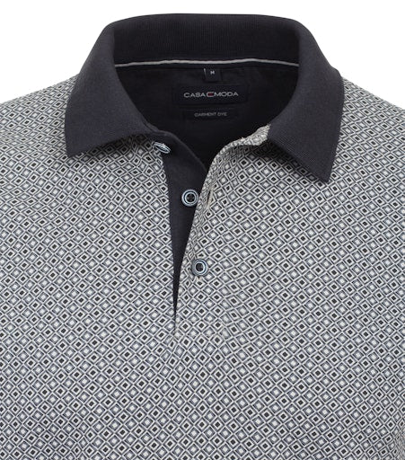 Polo's korte mouw blauw Casa Moda