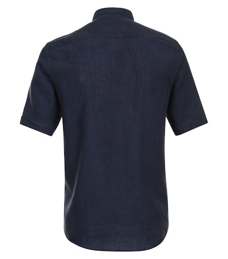 Hemden korte mouw blauw Casa Moda