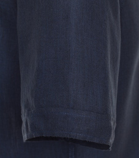 Hemden korte mouw blauw Casa Moda