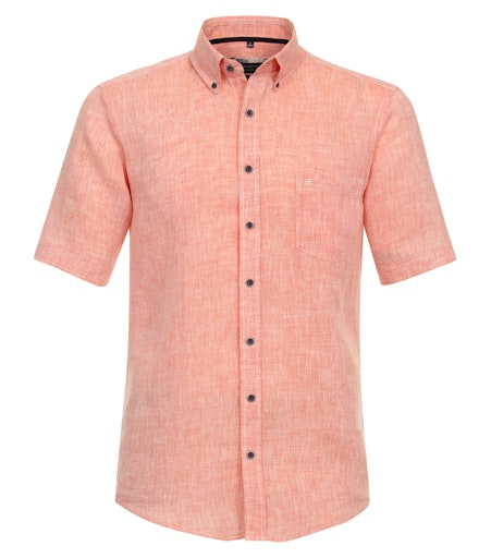 Hemden korte mouw oranje Casa Moda