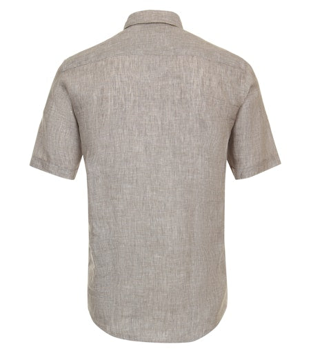 Hemden korte mouw beige Casa Moda