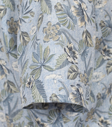Hemden korte mouw blauw Casa Moda