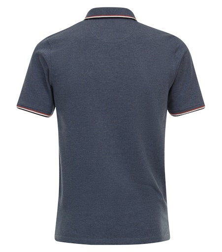 Polo's korte mouw blauw Casa Moda