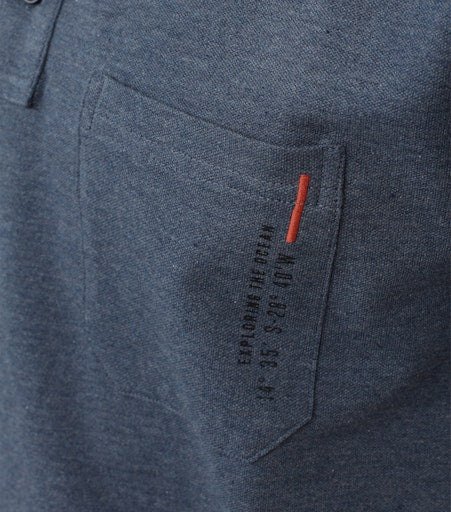 Polo's korte mouw blauw Casa Moda