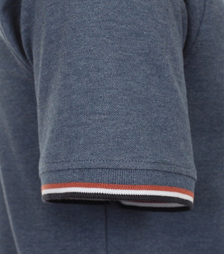 Polo's korte mouw blauw Casa Moda