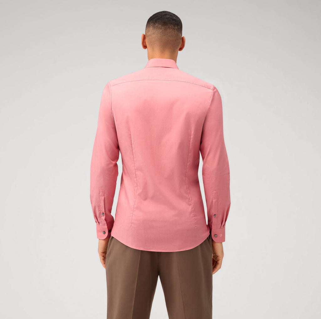 Hemden lange mouw rood OLYMP