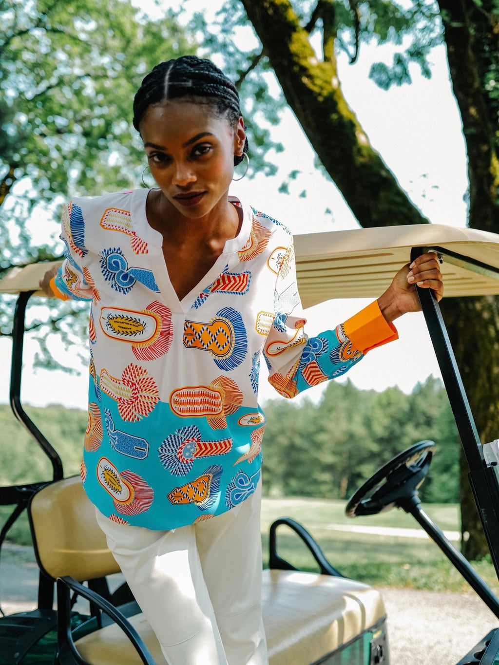 Blouses lange mouw multicolor Herzen's Angelegenheit