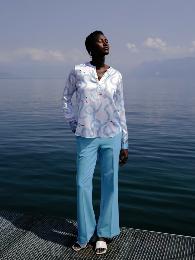 Blouses lange mouw multicolor Herzen's Angelegenheit