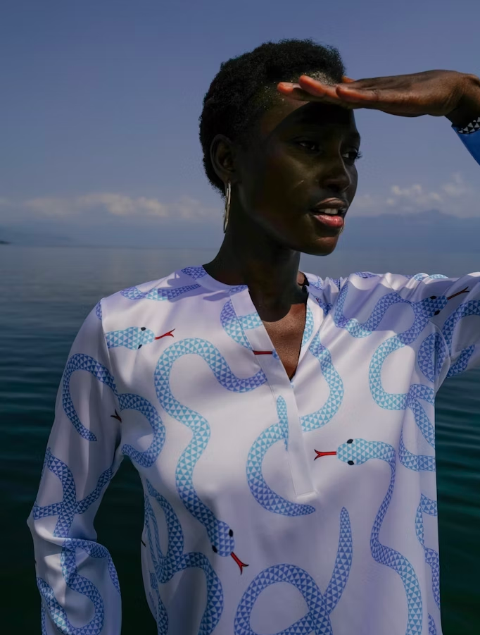 Blouses lange mouw multicolor Herzen's Angelegenheit