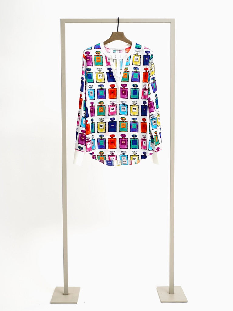 Blouses lange mouw multicolor Herzen's Angelegenheit