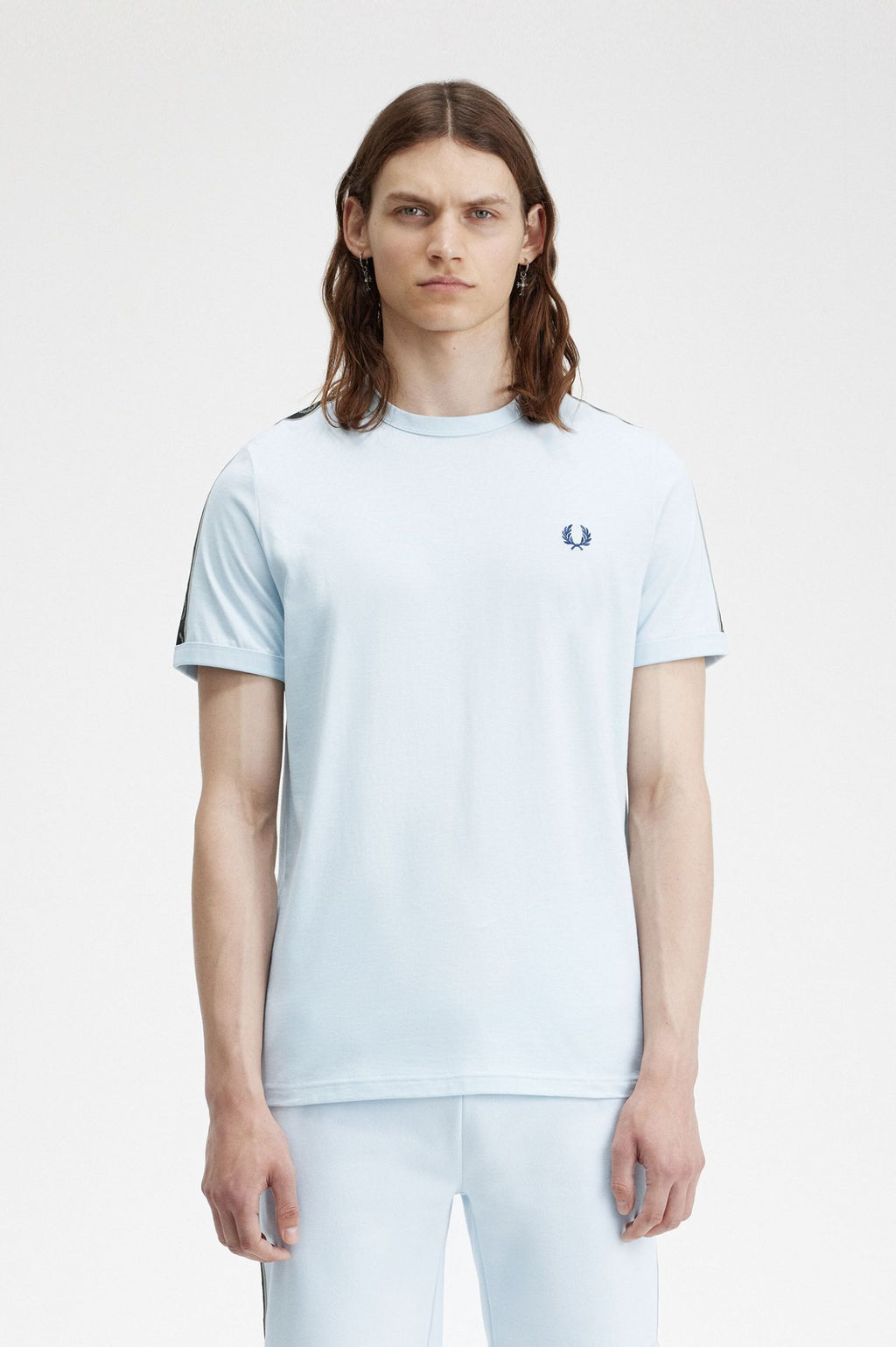 T-shirts korte mouw blauw Fred Perry