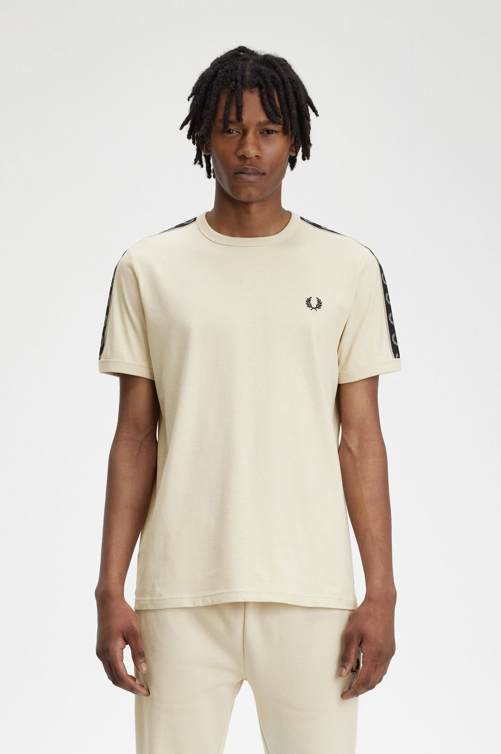 T-shirts korte mouw beige Fred Perry