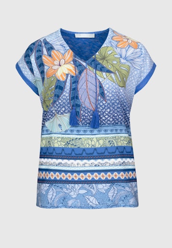 T-shirts korte mouw blauw Bianca