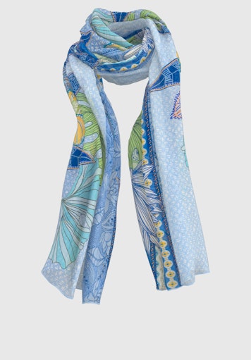 Sjaals blauw Bianca